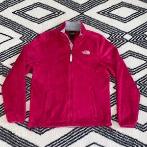 North Face Pink Osito Fleece Jacket | Women’s | Size: M